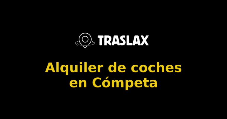 Alquiler de coches en Cómpeta