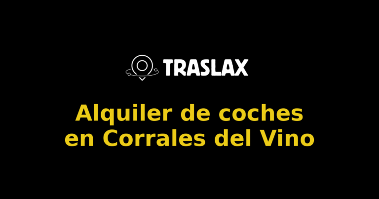 Alquiler de coches en Corrales del Vino