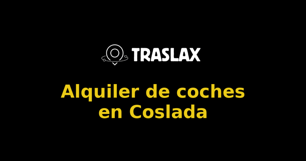 Alquiler de coches en Coslada