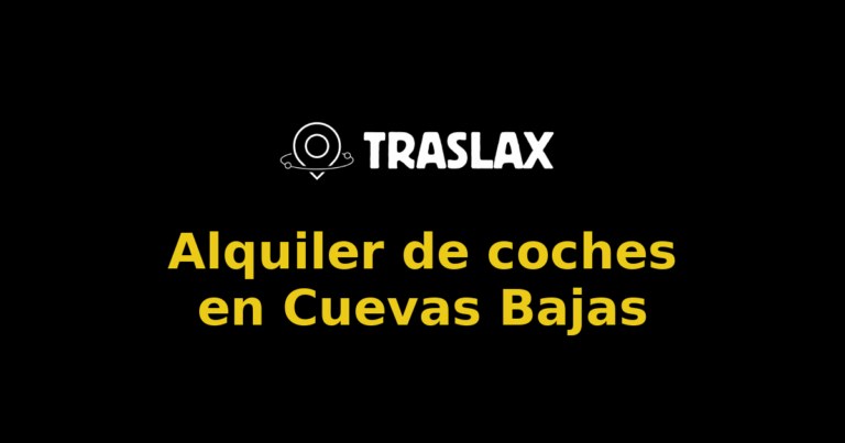 Alquiler de coches en Cuevas Bajas