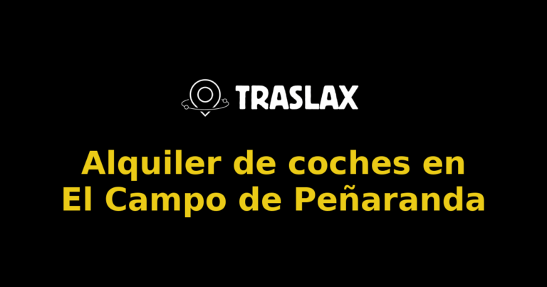 Alquiler de coches en El Campo de Peñaranda
