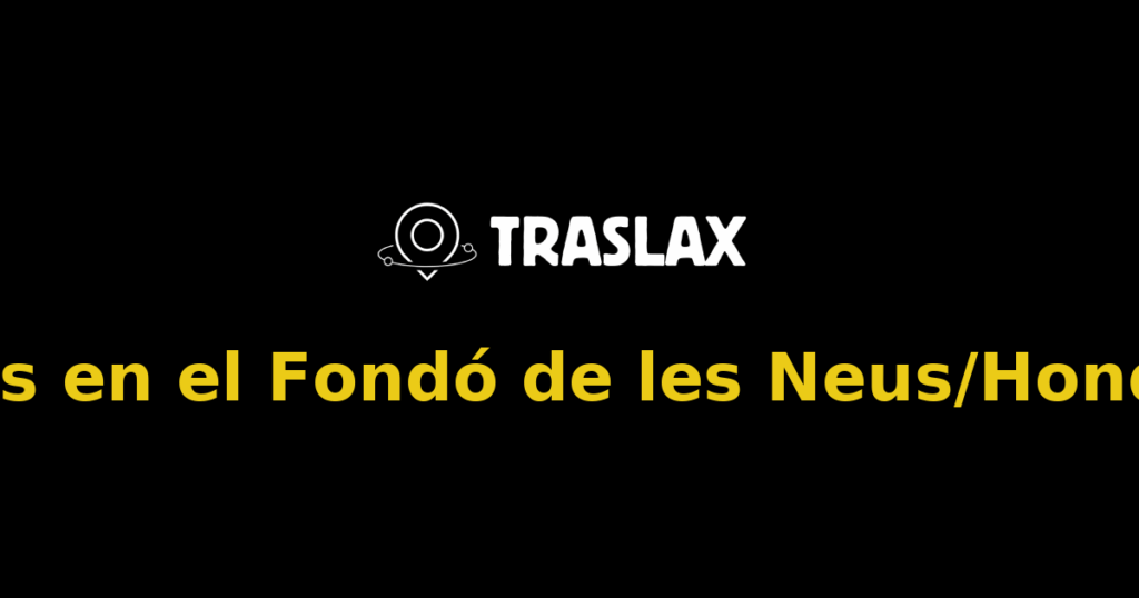 Alquiler de coches en el Fondó de les Neus/Hondón de las Nieves