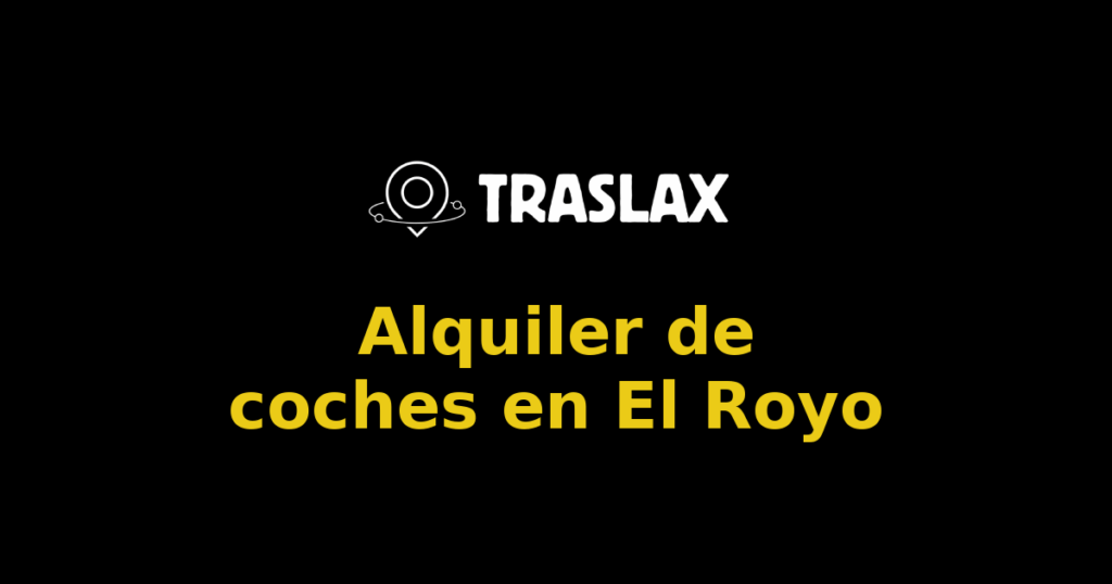 Alquiler de coches en El Royo