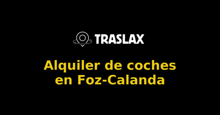 Alquiler de coches en Foz-Calanda
