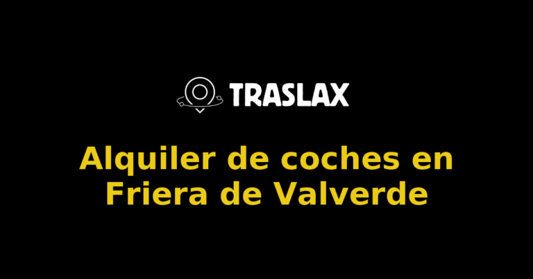 Alquiler de coches en Friera de Valverde