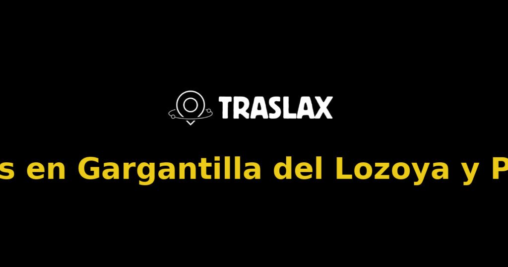 Alquiler de coches en Gargantilla del Lozoya y Pinilla de Buitrago