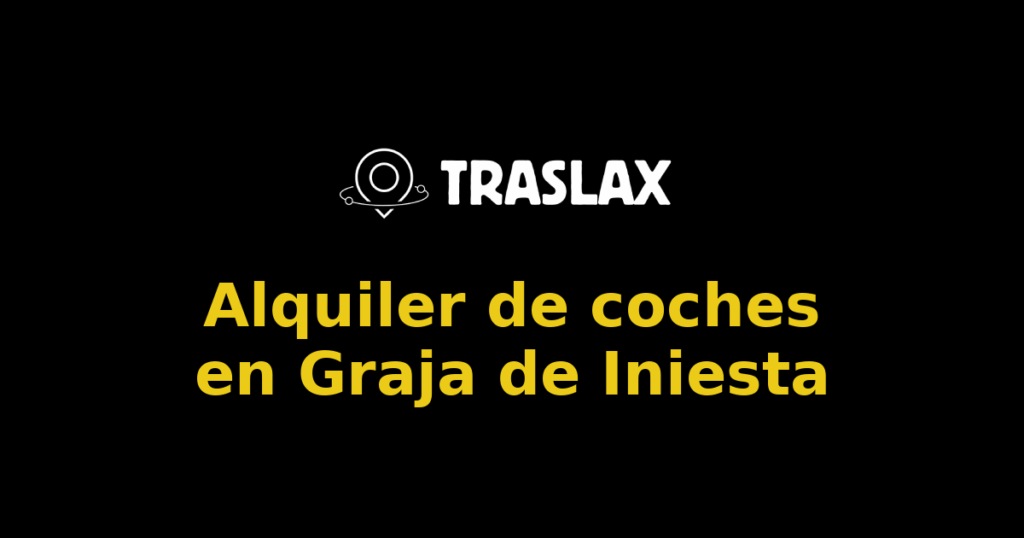 Alquiler de coches en Graja de Iniesta