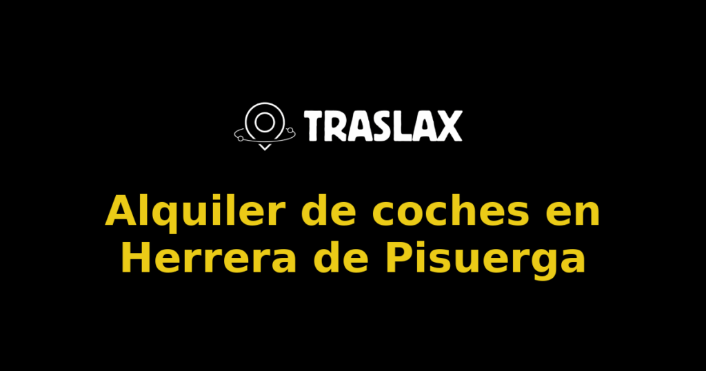 Alquiler de coches en Herrera de Pisuerga