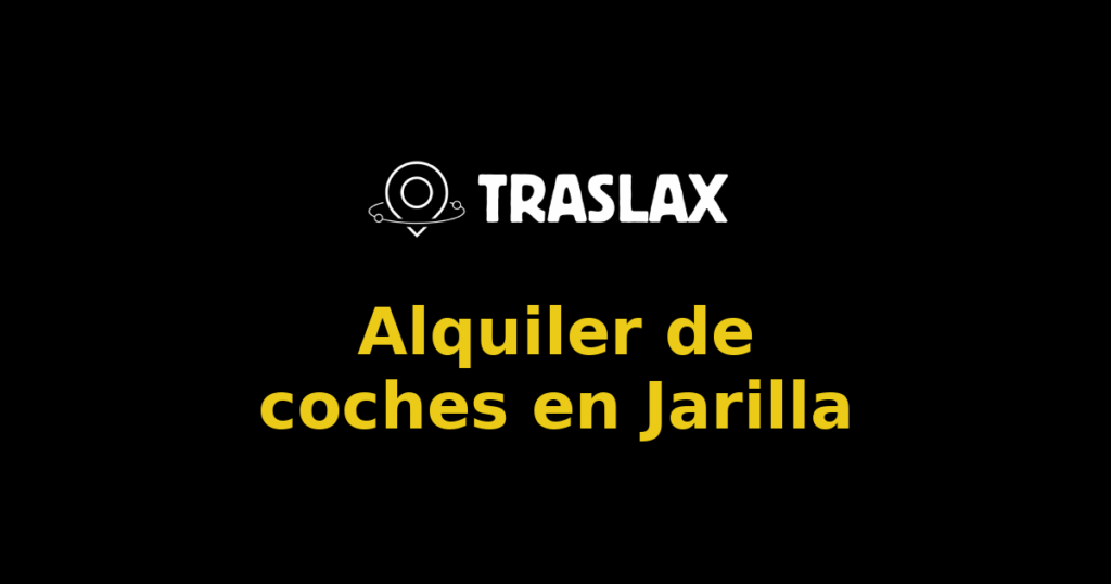 Alquiler de coches en Jarilla