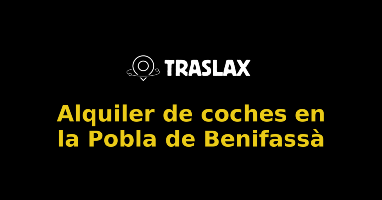 Alquiler de coches en la Pobla de Benifassà
