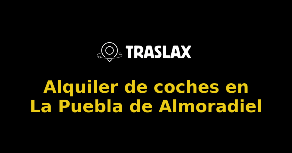 Alquiler de coches en La Puebla de Almoradiel