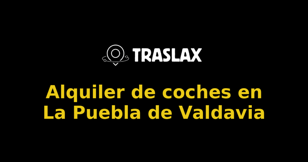 Alquiler de coches en La Puebla de Valdavia