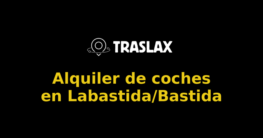 Alquiler de coches en Labastida/Bastida