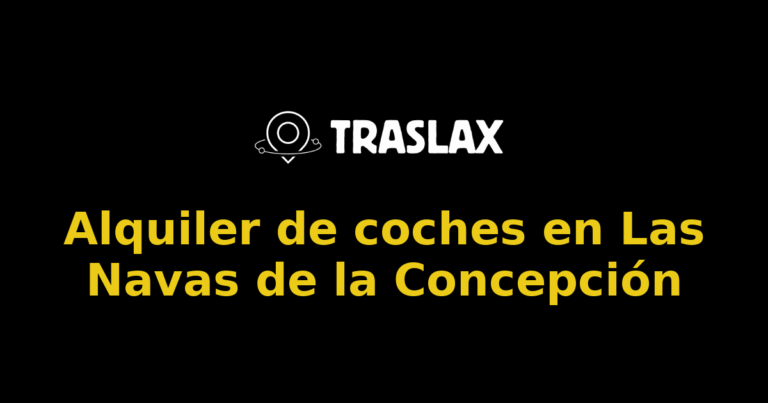 Alquiler de coches en Las Navas de la Concepción