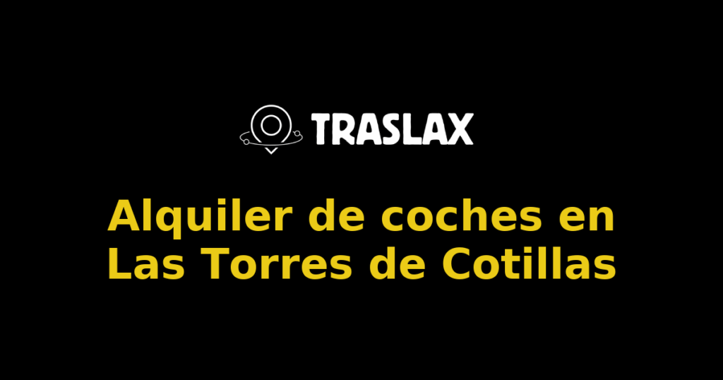 Alquiler de coches en Las Torres de Cotillas