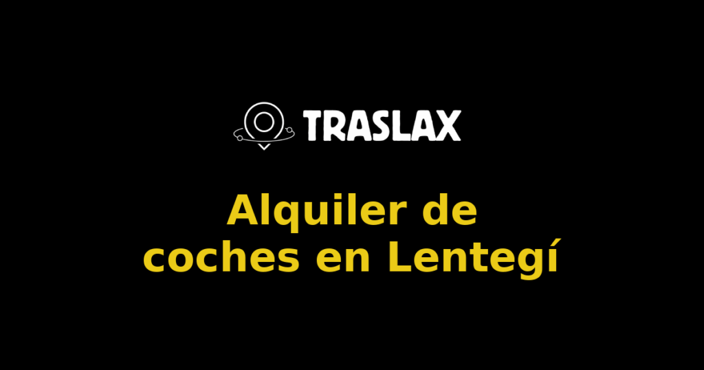 Alquiler de coches en Lentegí