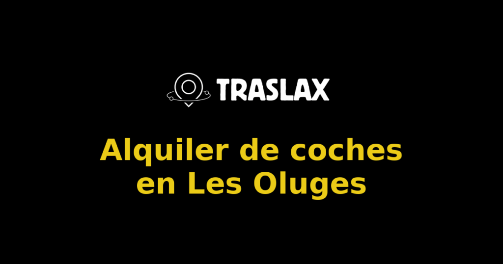 Alquiler de coches en Les Oluges