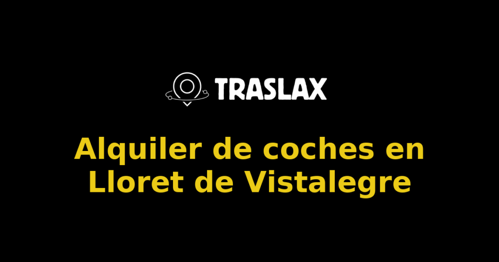 Alquiler de coches en Lloret de Vistalegre