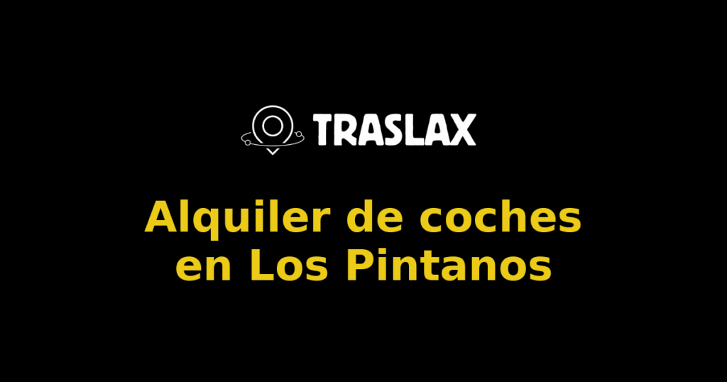 Alquiler de coches en Los Pintanos