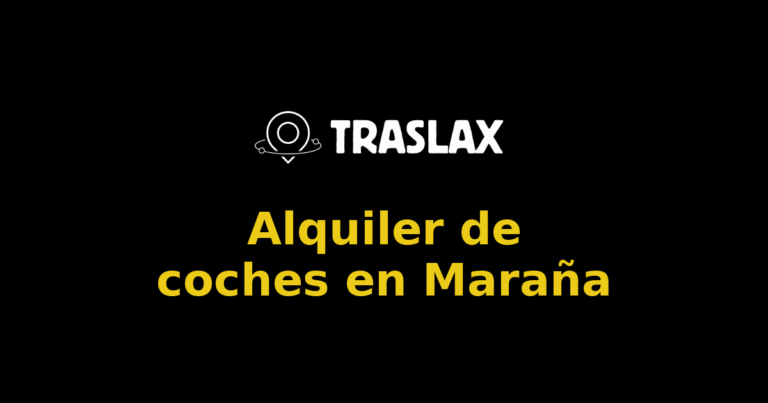 Alquiler de coches en Maraña