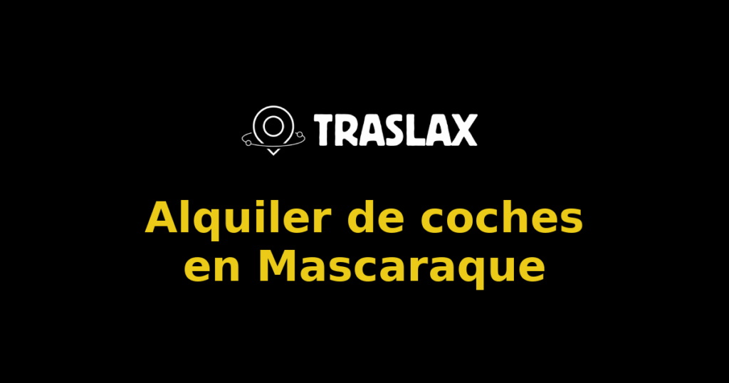 Alquiler de coches en Mascaraque