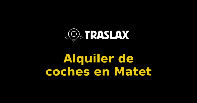 Alquiler de coches en Matet