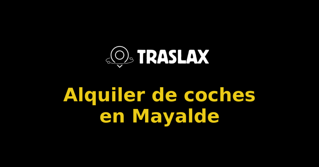 Alquiler de coches en Mayalde
