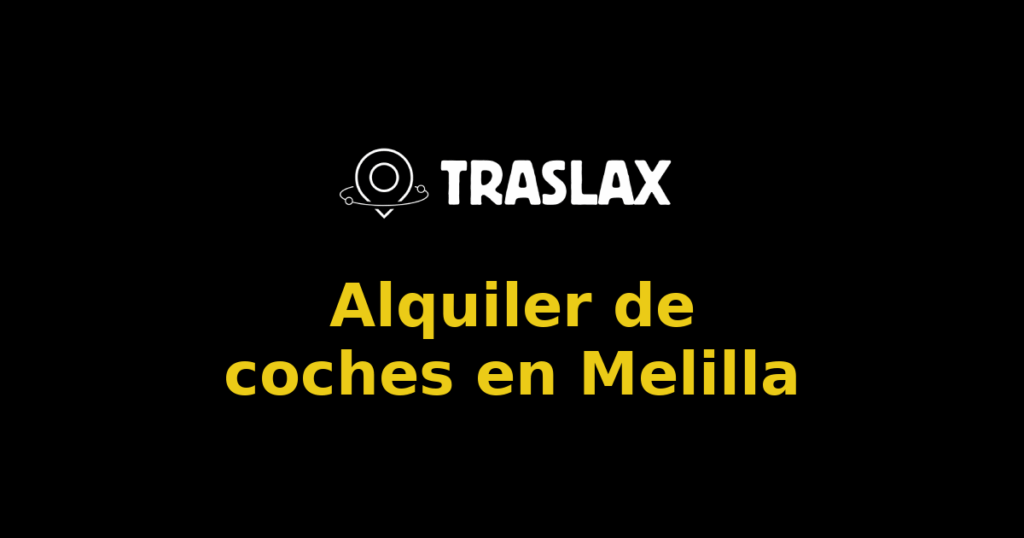 Alquiler de coches en Melilla