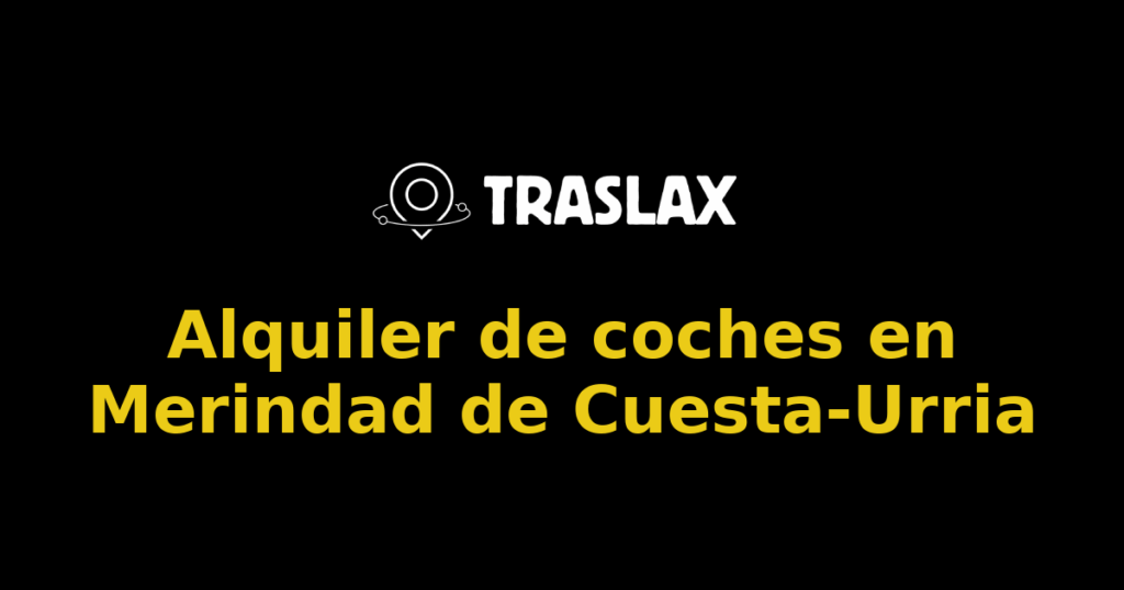 Alquiler de coches en Merindad de Cuesta-Urria