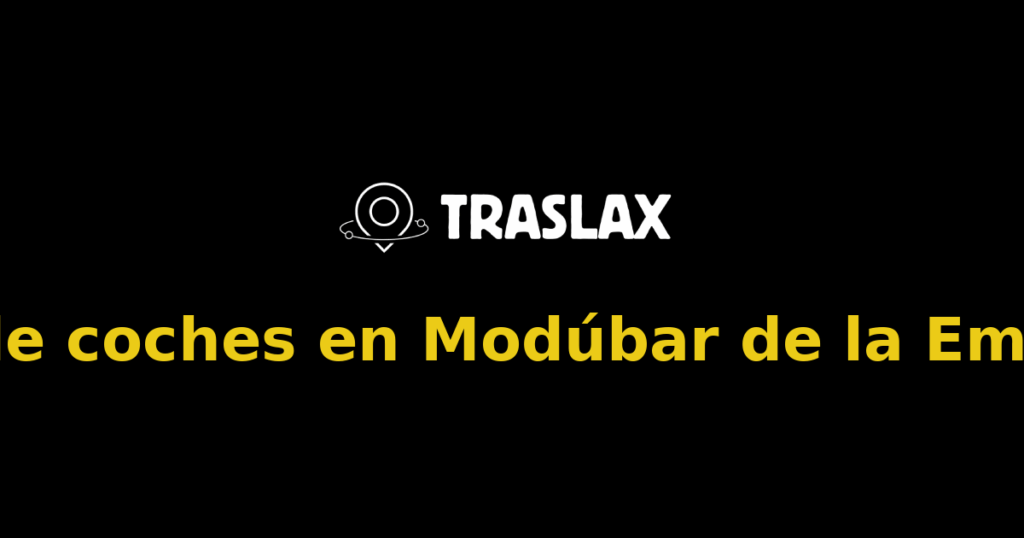 Alquiler de coches en Modúbar de la Emparedada