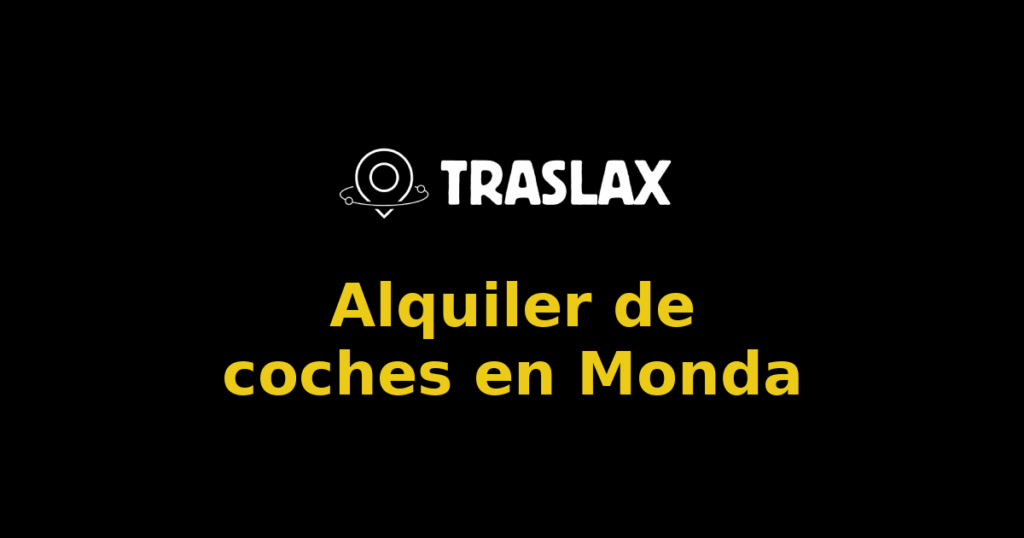 Alquiler de coches en Monda