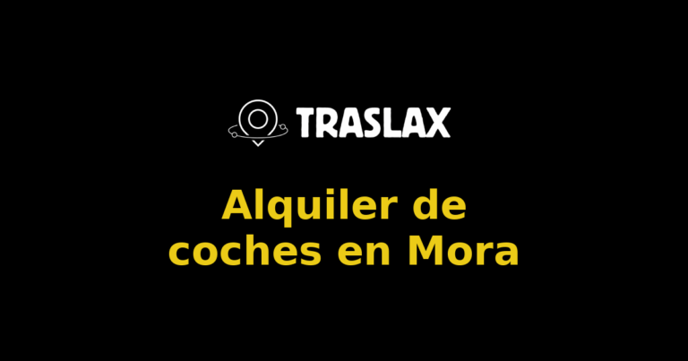 Alquiler de coches en Mora
