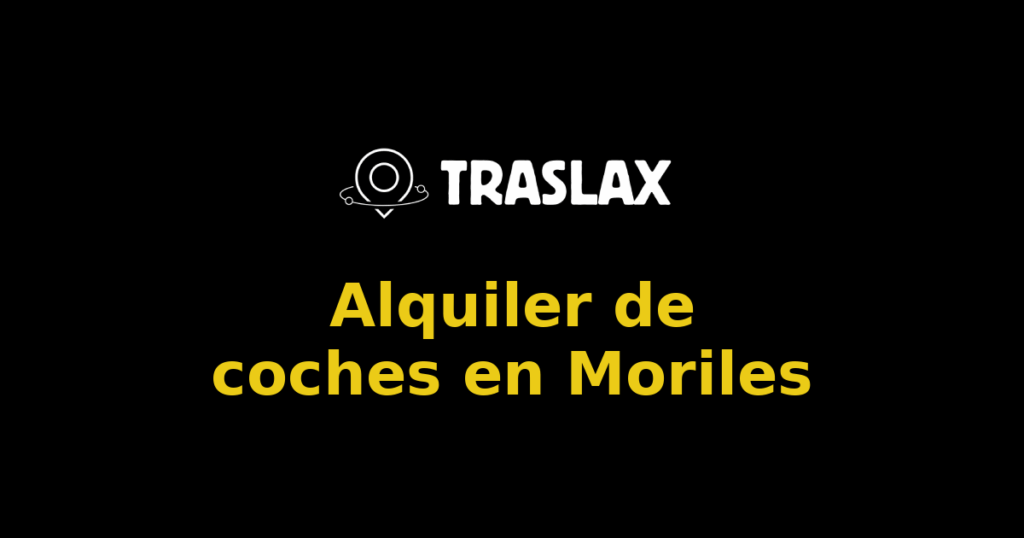 Alquiler de coches en Moriles
