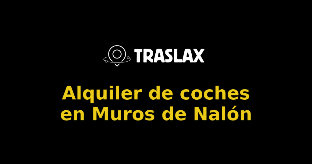 Alquiler de coches en Muros de Nalón