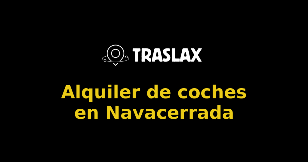 Alquiler de coches en Navacerrada