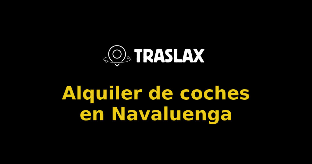 Alquiler de coches en Navaluenga