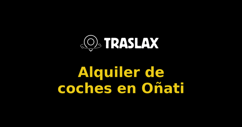 Alquiler de coches en Oñati