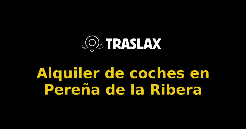 Alquiler de coches en Pereña de la Ribera