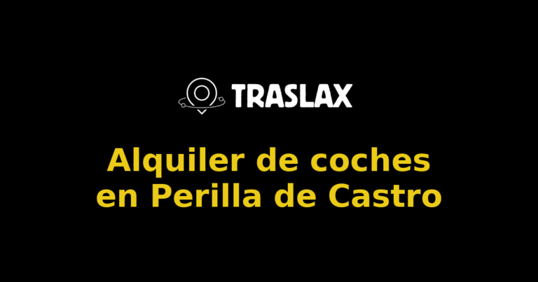 Alquiler de coches en Perilla de Castro