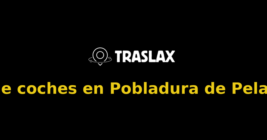 Alquiler de coches en Pobladura de Pelayo García