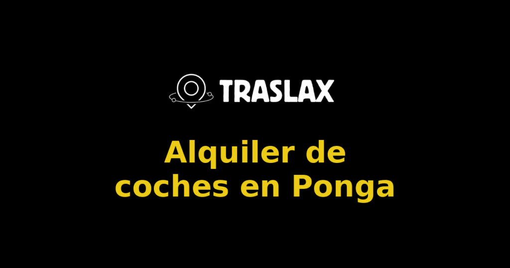 Alquiler de coches en Ponga