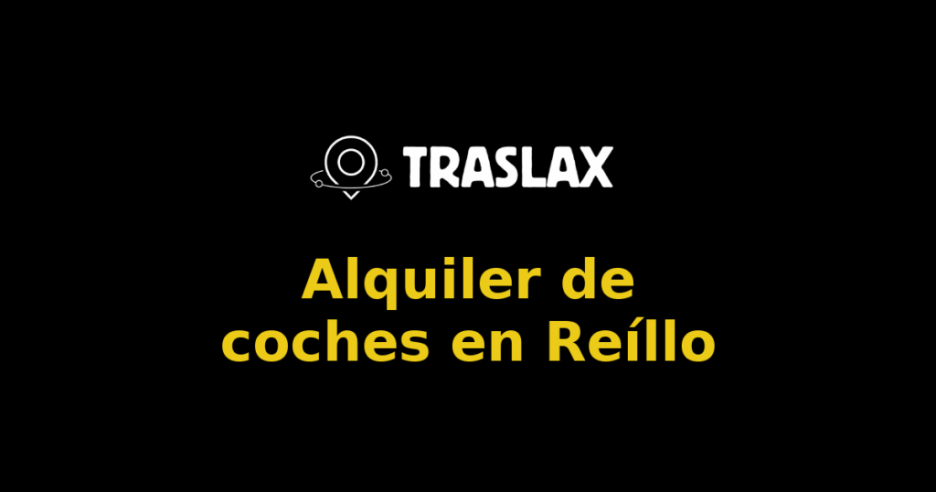 Alquiler de coches en Reíllo