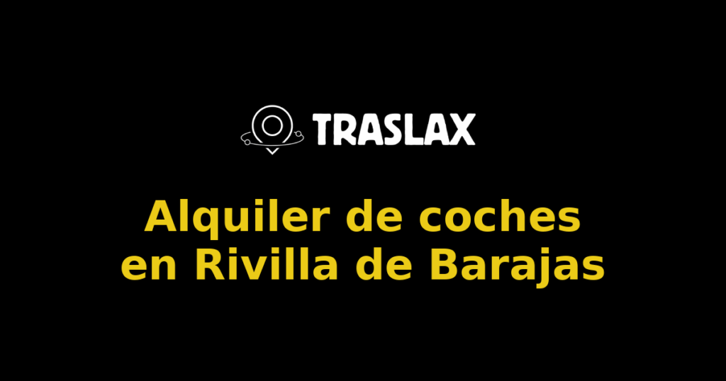 Alquiler de coches en Rivilla de Barajas