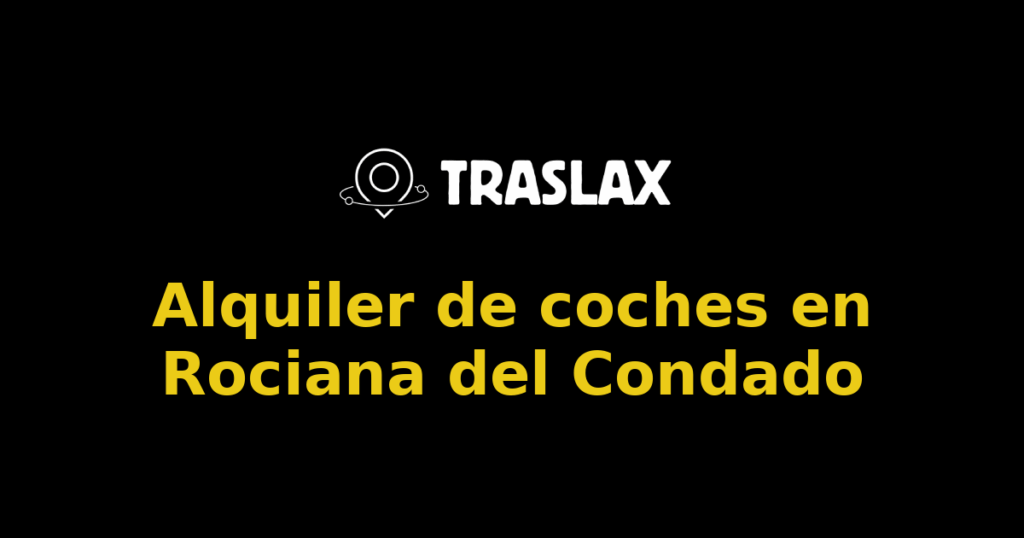 Alquiler de coches en Rociana del Condado