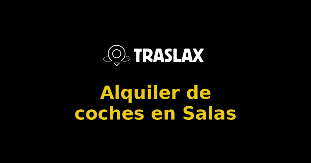 Alquiler de coches en Salas