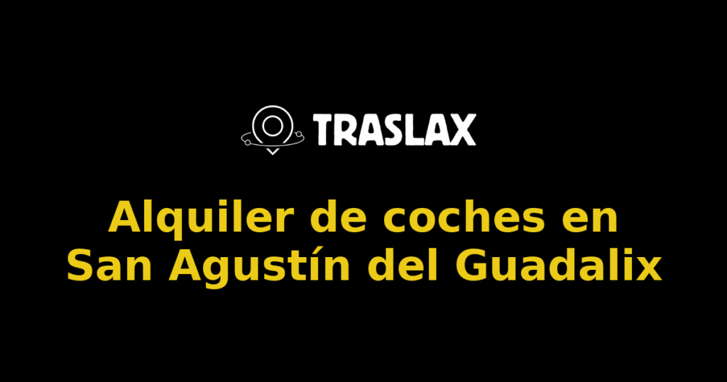 Alquiler de coches en San Agustín del Guadalix