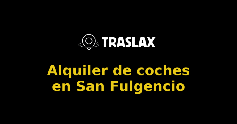 Alquiler de coches en San Fulgencio