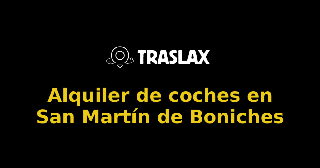 Alquiler de coches en San Martín de Boniches