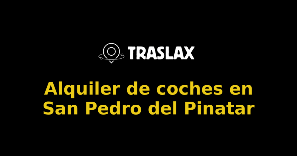 Alquiler de coches en San Pedro del Pinatar