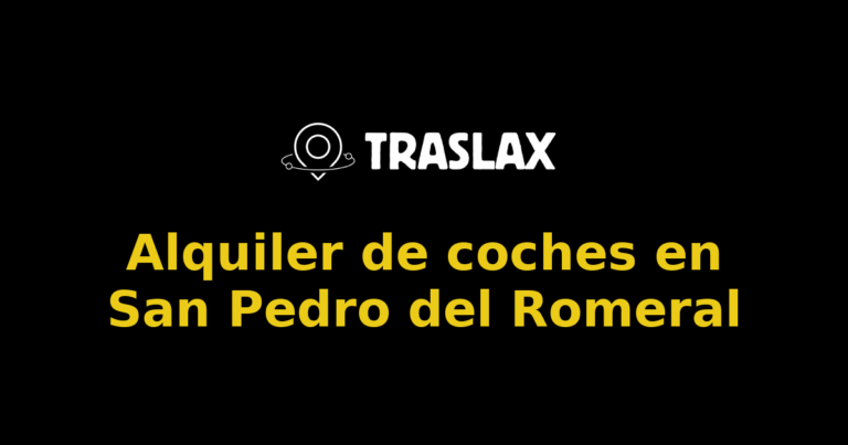 Alquiler de coches en San Pedro del Romeral